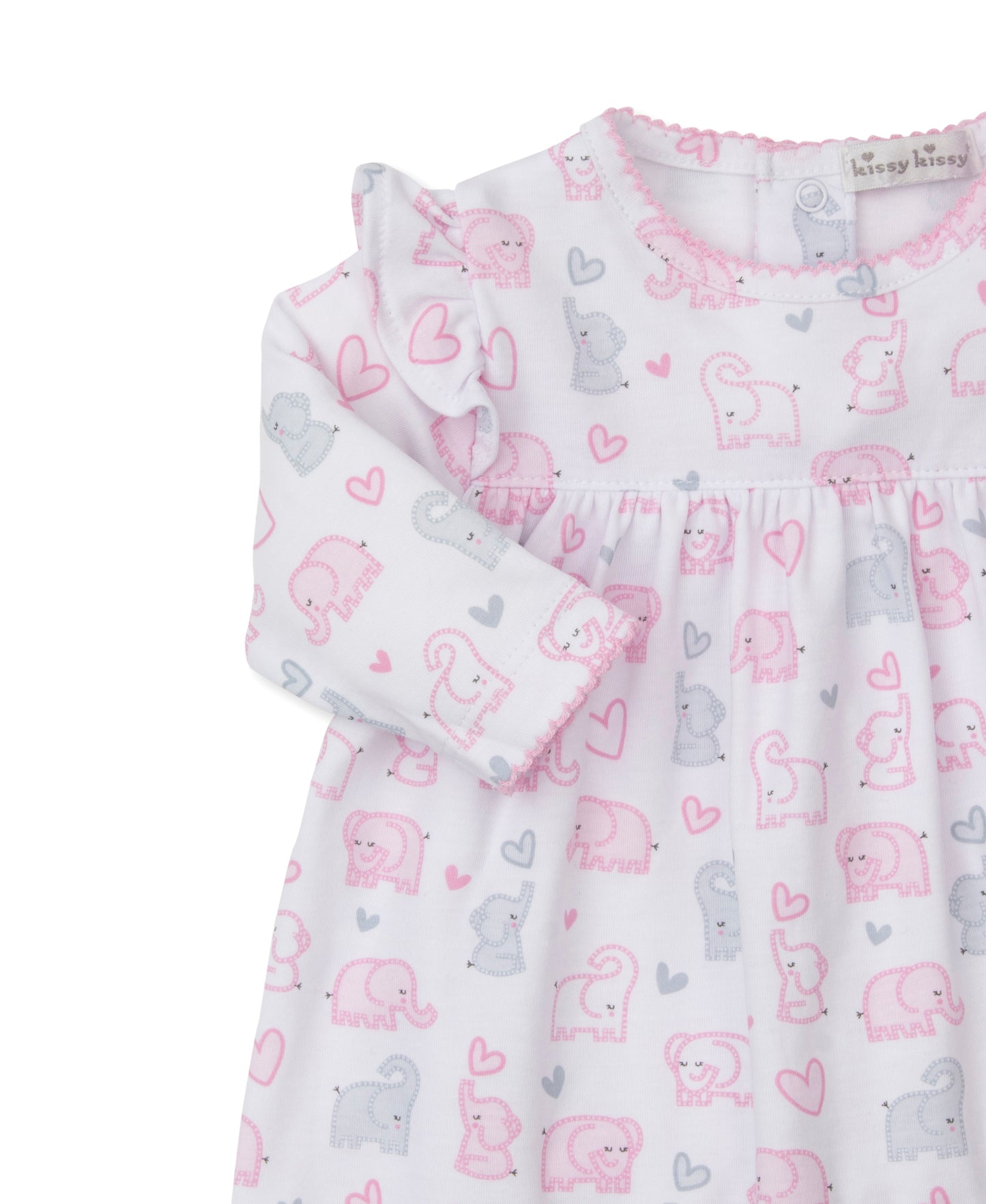 Kissy Kissy Baby Elephant Hearts Legging Dress Set