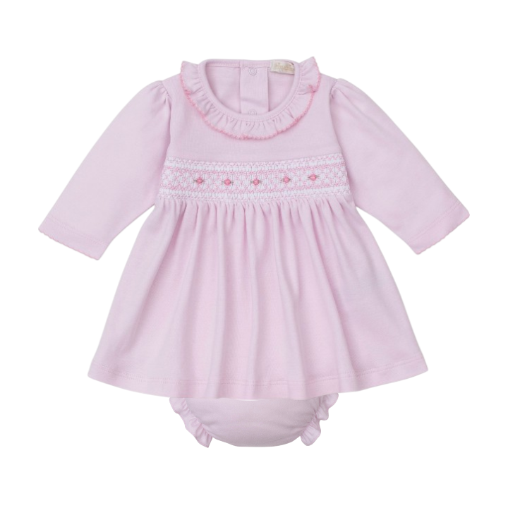 childrens smocked dresses Kissy Kissy CLB Fall 25 Hand Smocked Dress Set