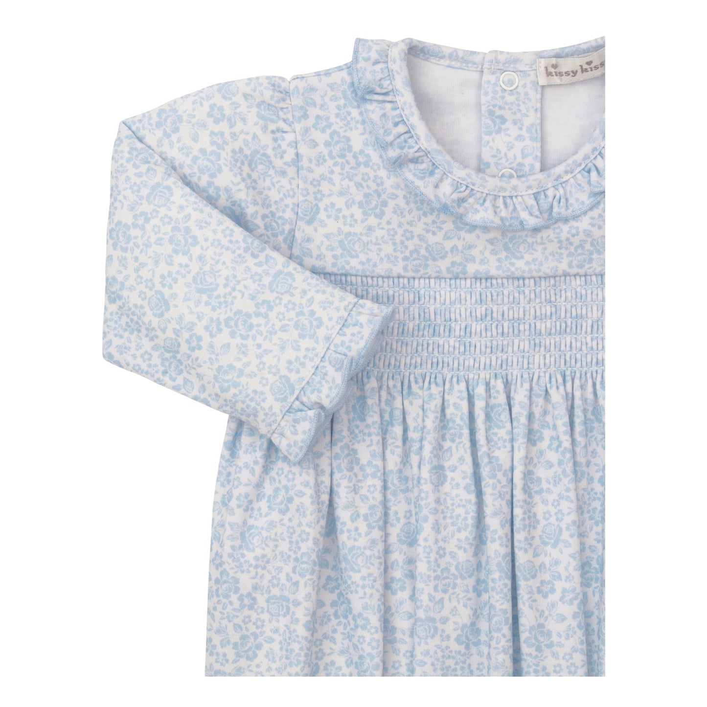 Kissy Kissy Country Gardens Smocked Gown