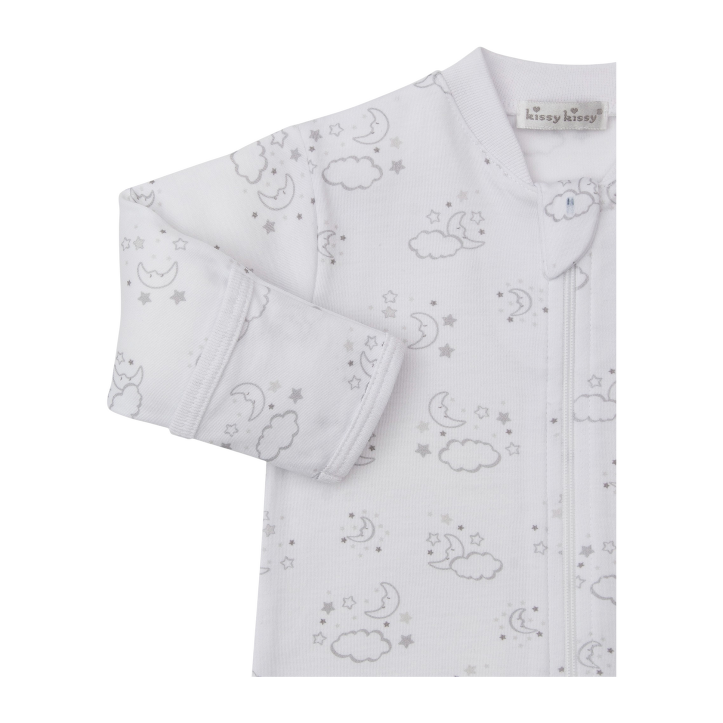 Kissy Kissy Cheerful Good Night Zip Footie