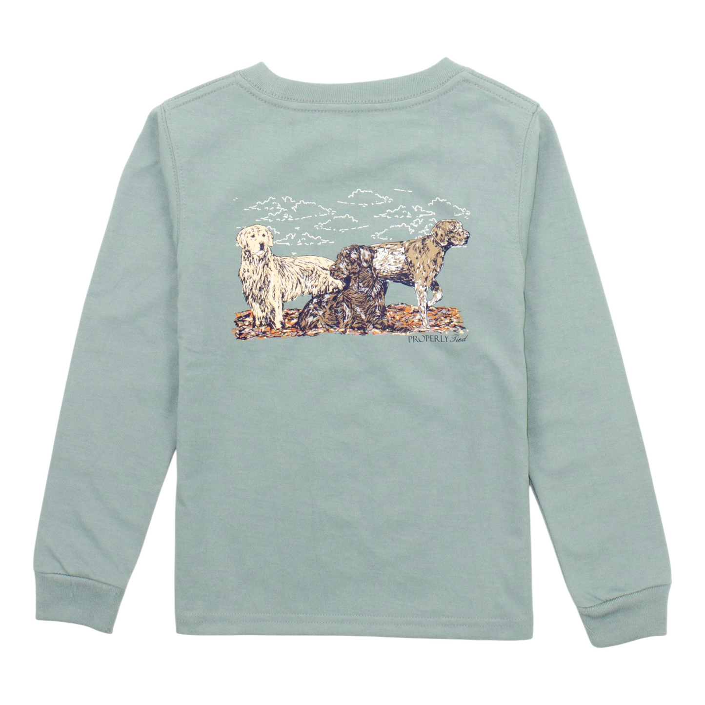 Properly Tied Hunting Dogs T-Shirt