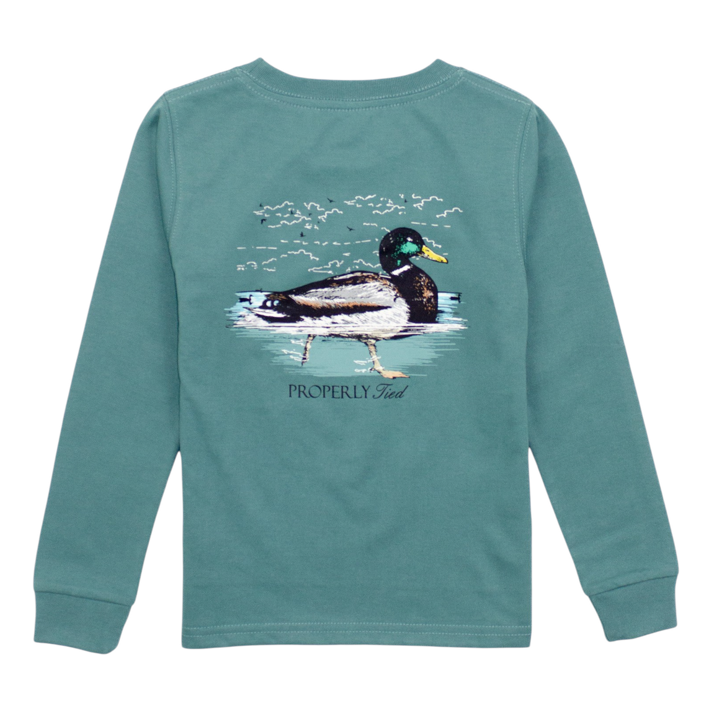 Properly Tied Swimming Mallard T-Shirt