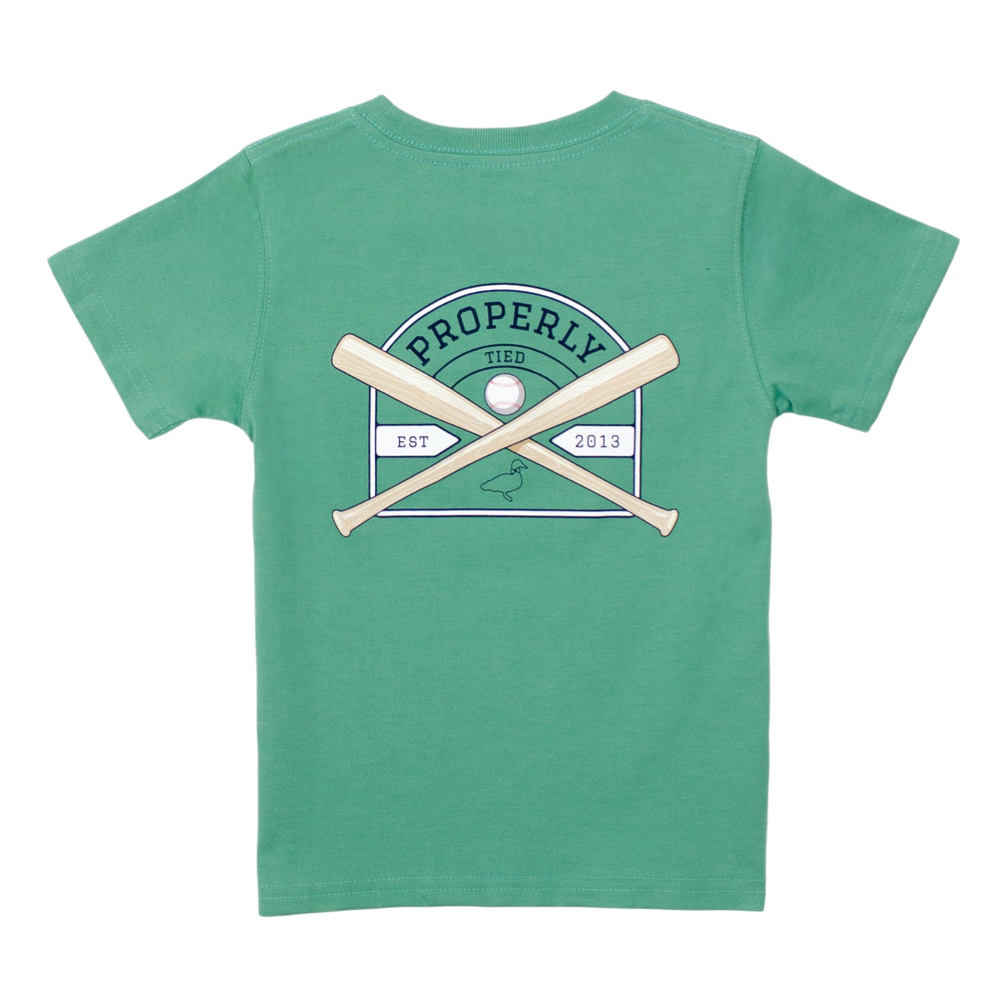 Properly Tied Baseball Sheild T-Shirt