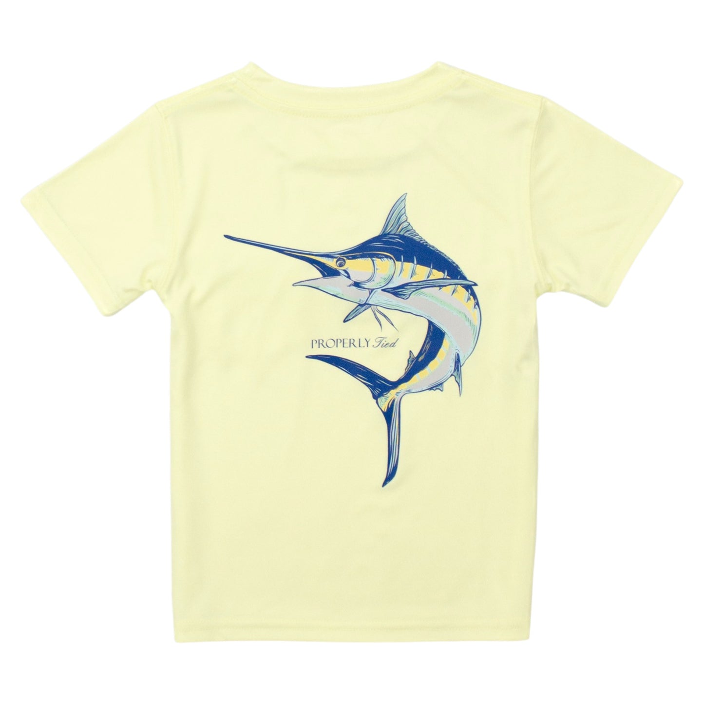 Properly Tied Performance Blue Marlin T-Shirt