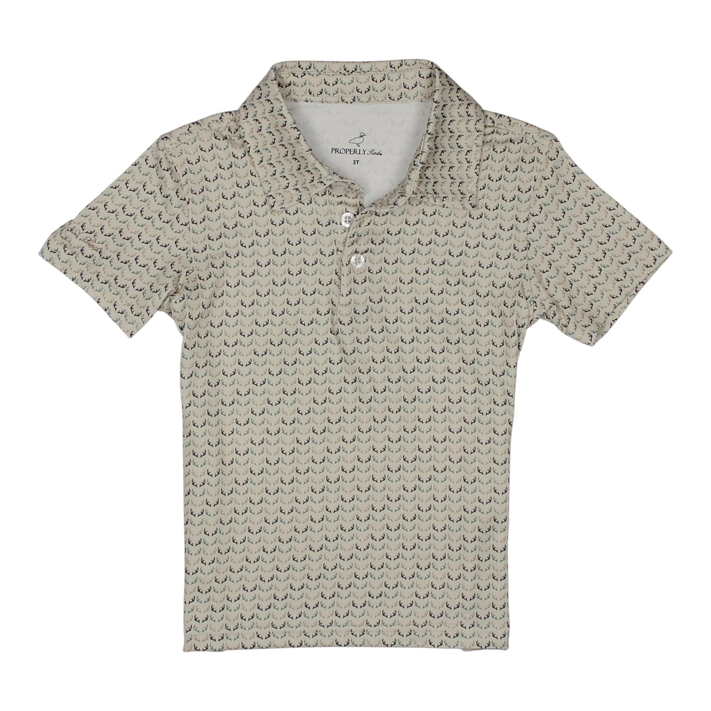 Properly Tied Antlers Inlet Polo
