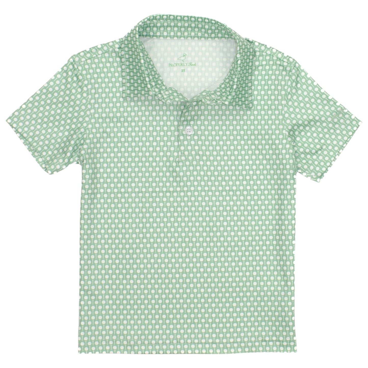 Properly Tied Tee Time Inlet Polo