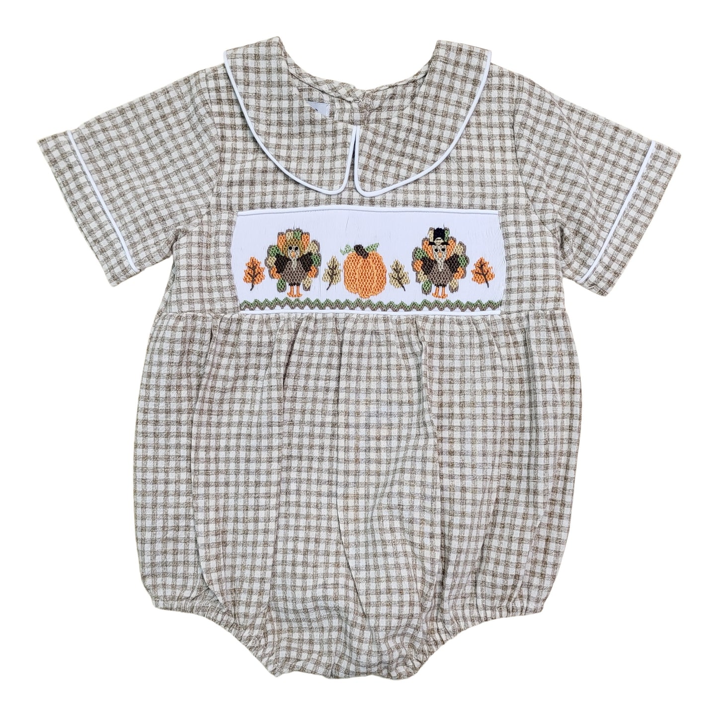 Sweet Dreams Turkey Smocked Bubble