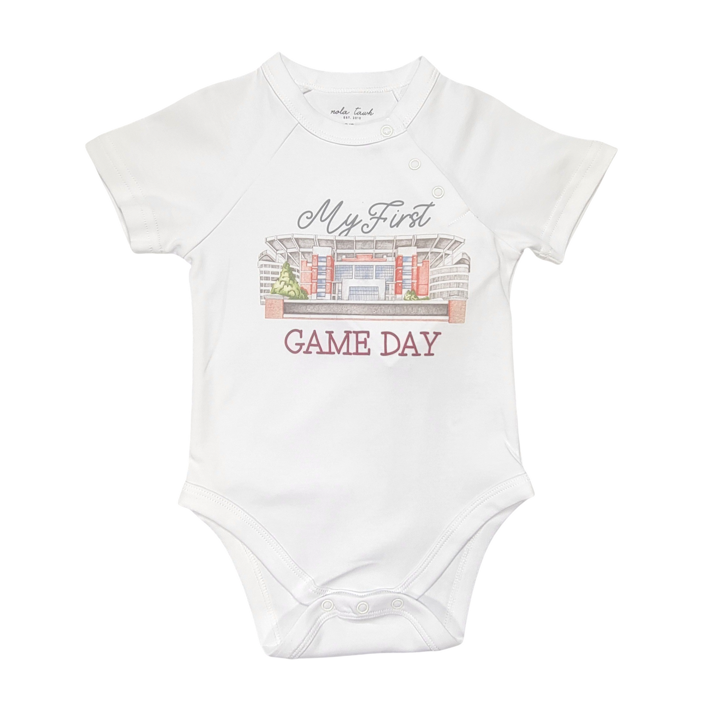 Nola Tawk My First Game Onesie