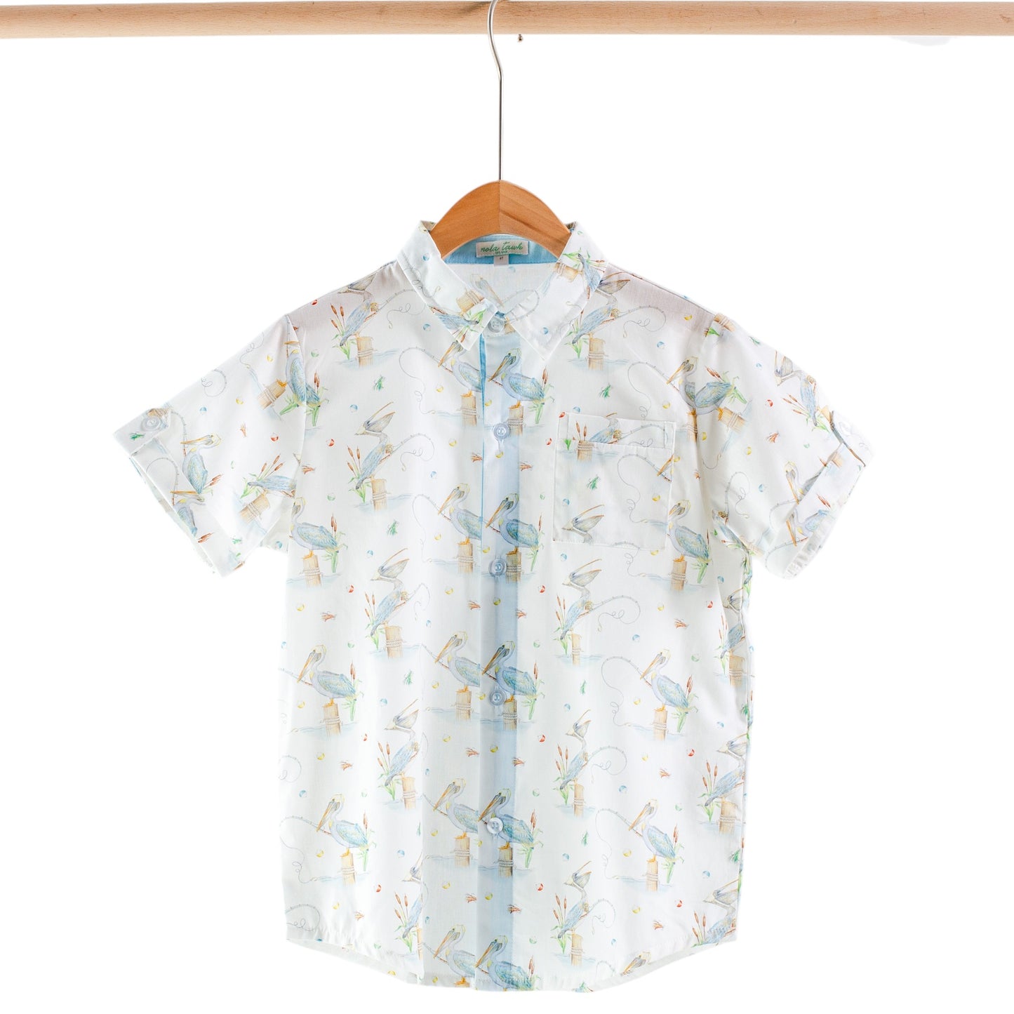Nola Tawk Pelican Bay Collared Shirt