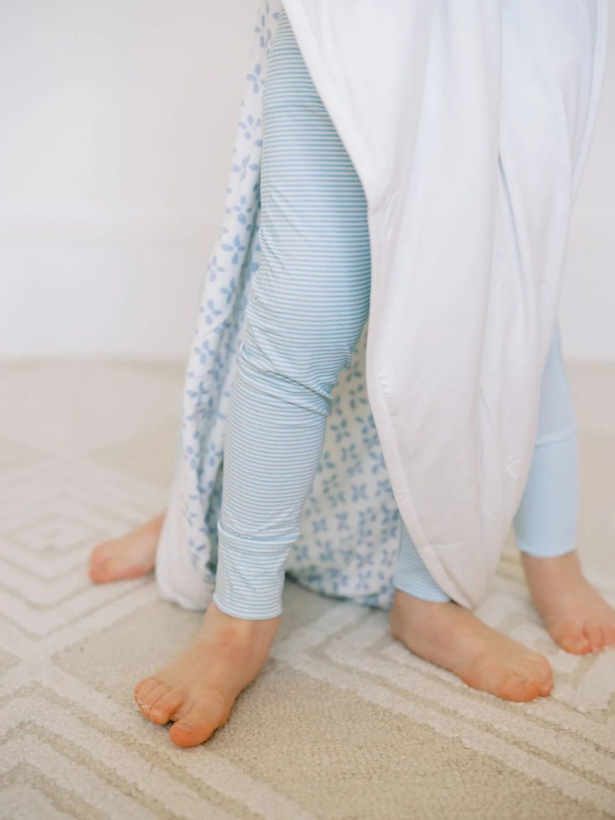 The Uptown Baby Mini Stripe Lounge Set