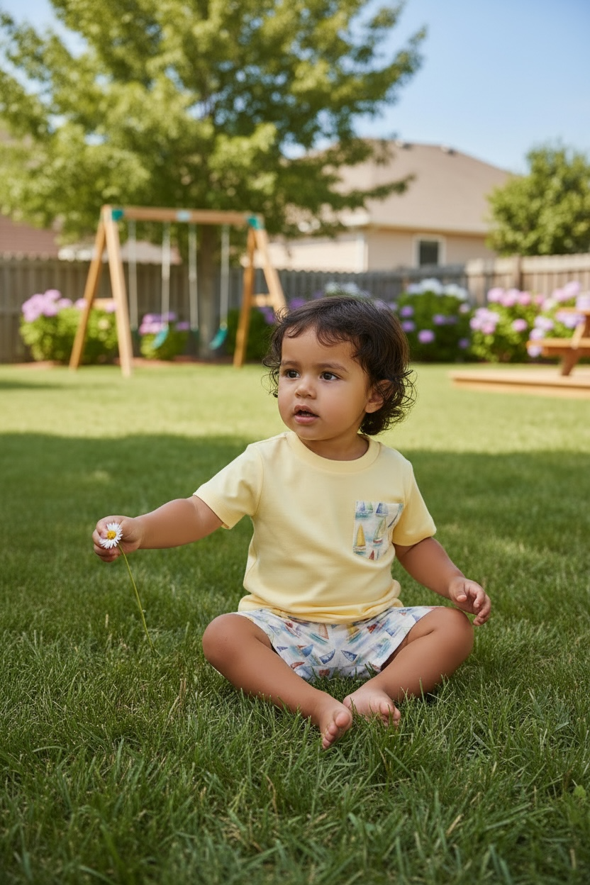 Emma Jean Sail Away Short Set