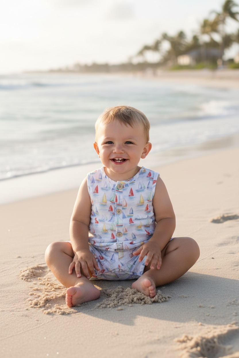 Emma Jean Sail Away Romper