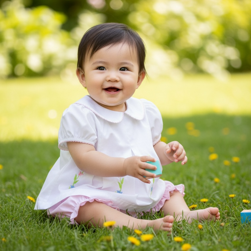 Delaney Beautiful Girls Floral Bloomer Set