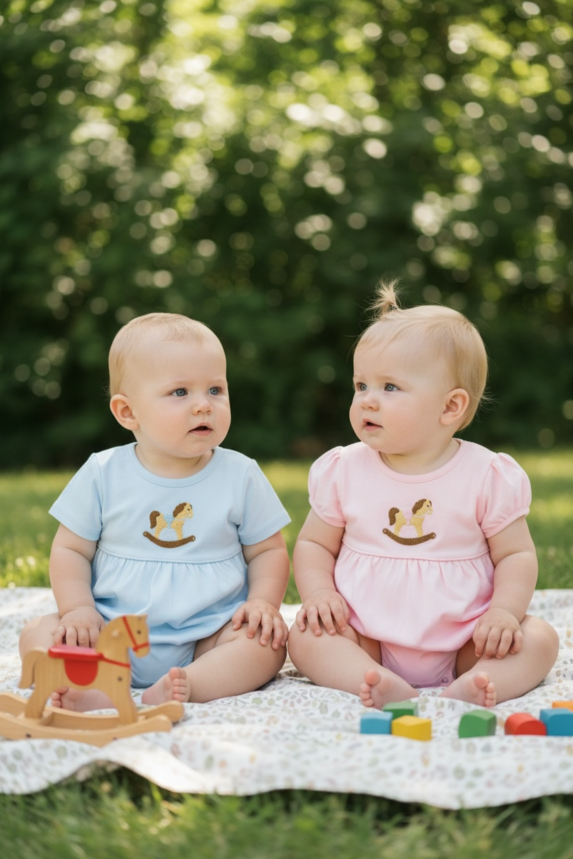 Itsy Bitsy Rocking Horse Romper