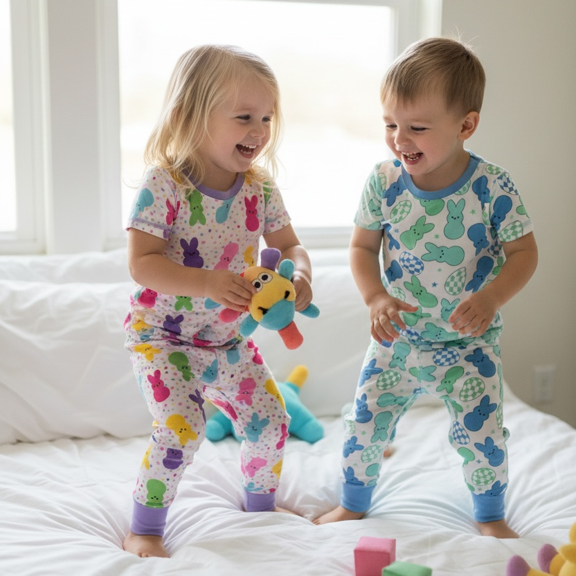Twinkling Star Boy's Peep Lounge Set