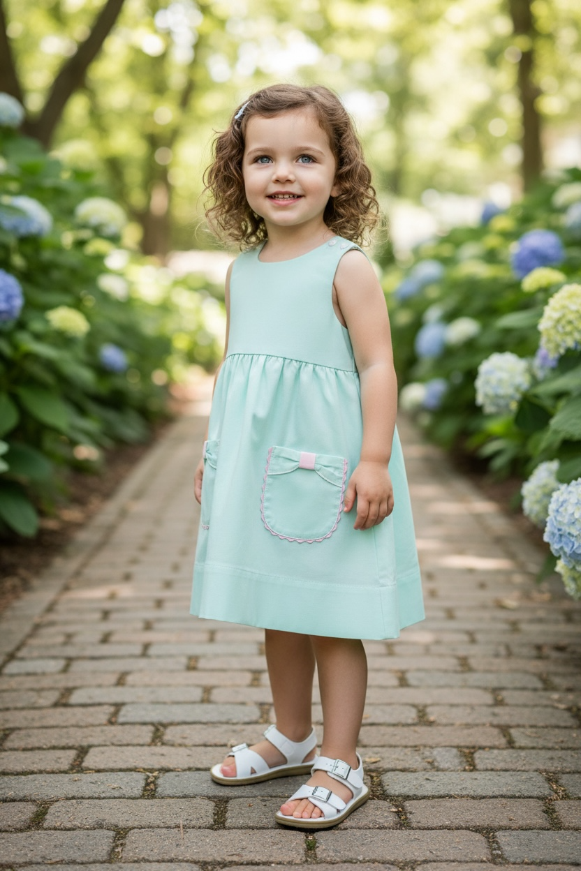 Sweet Dreams Bow Pocket Dress