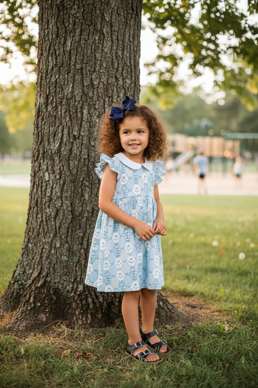 Cypress Row Penelope Floral Prep Dress