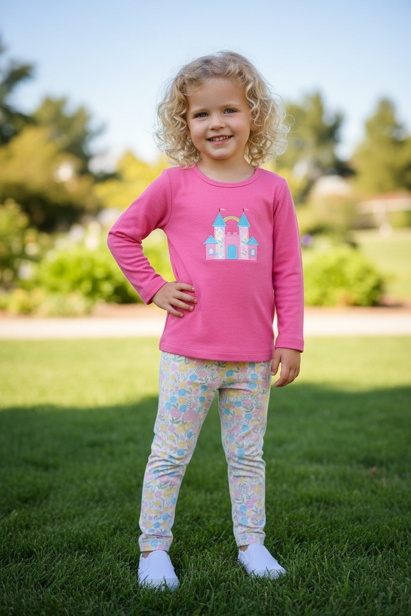 Luigi Printed Flowers Legging