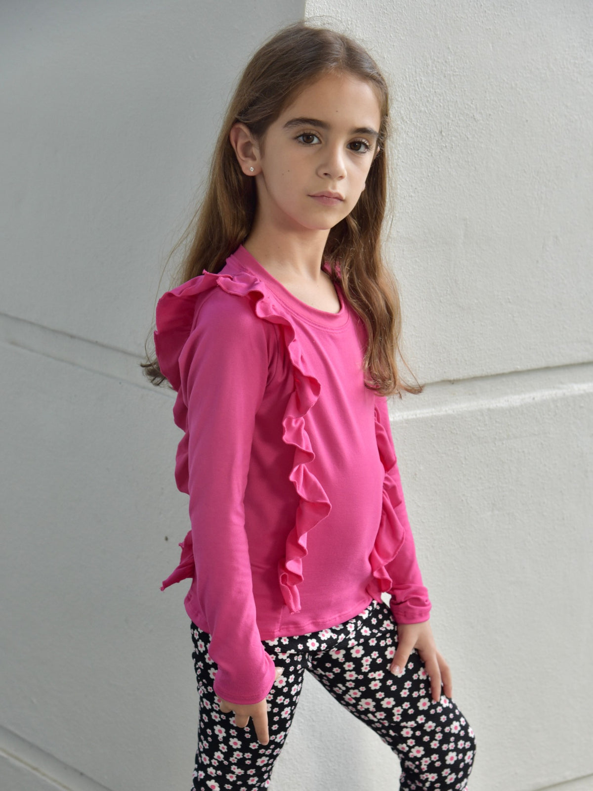 Area Code 407 Hope Ruffle Top