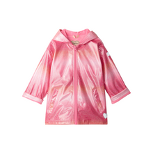 Load image into Gallery viewer, Hatley Summer Stripe Zip Up Rain Jacket
