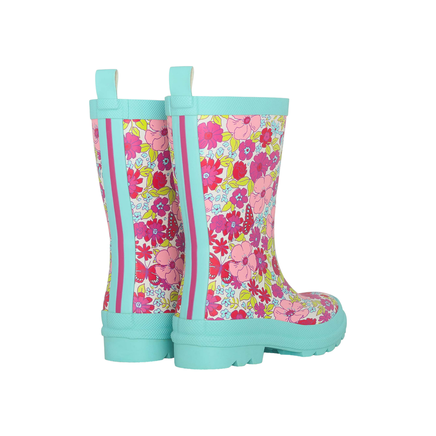 Hatley Groovy Flowers Matte Rain Boots