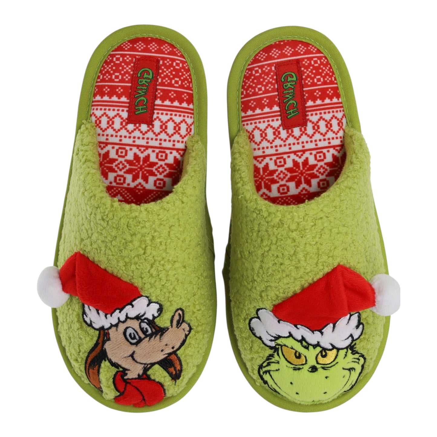 Grinch Family Scuff Slipper