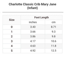 Load image into Gallery viewer, L&#39;Amour Charlotte Classic Crib Mary Jane