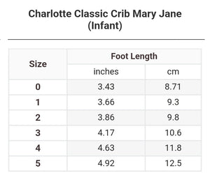 L'Amour Charlotte Classic Crib Mary Jane