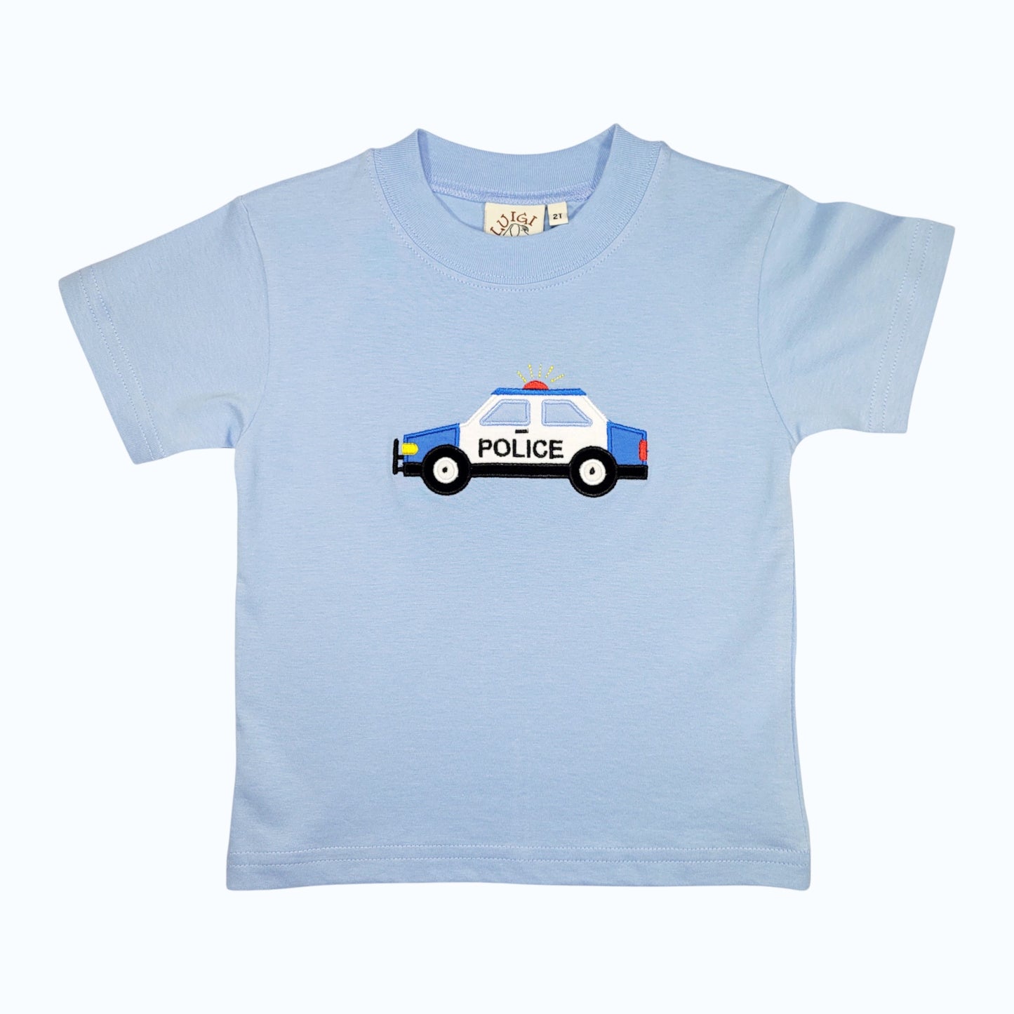 Luigi Police Car T-Shirt