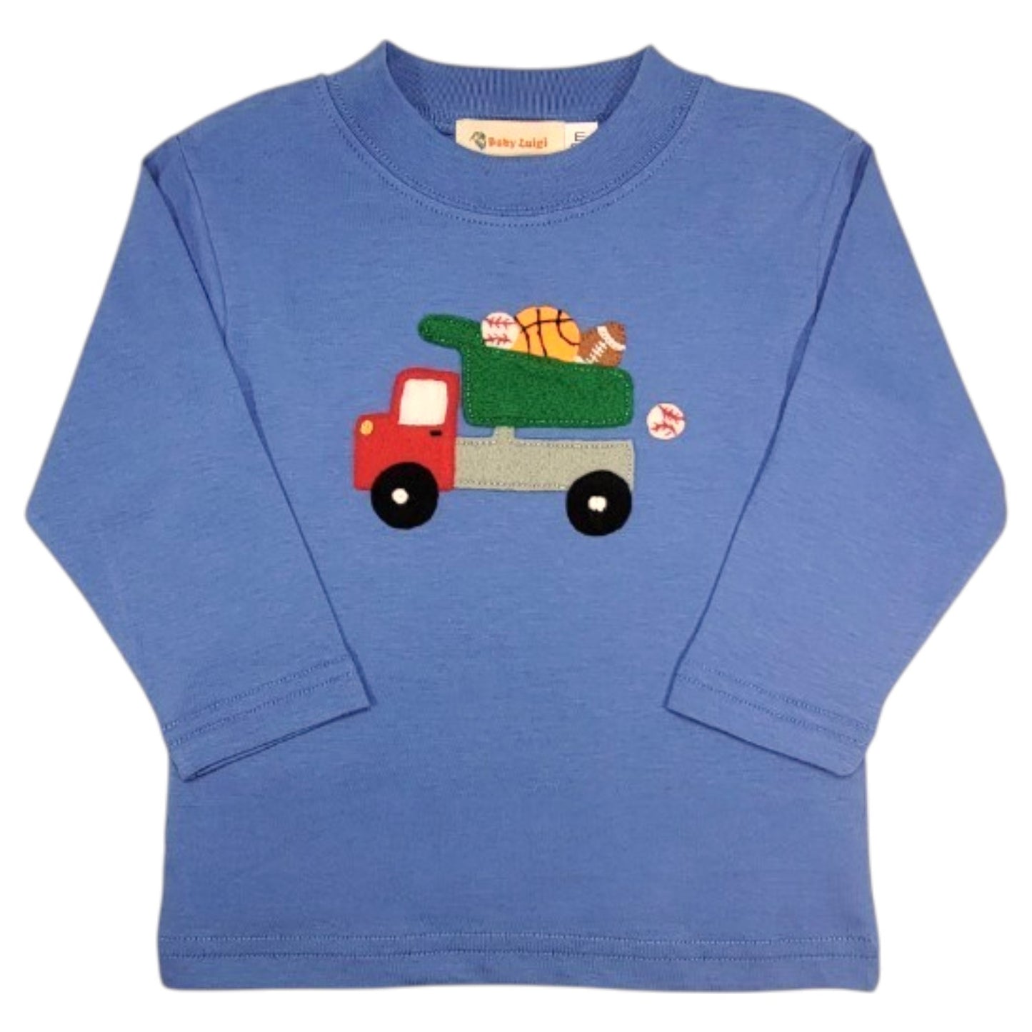 Luigi Dump Truck Hauling Sport Balls T-Shirt