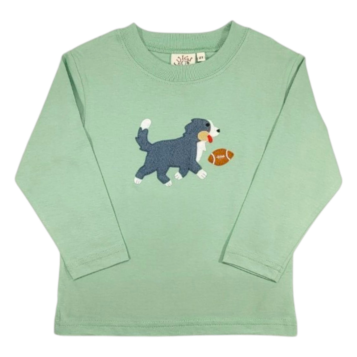 Luigi Dog With Football T-Shirt