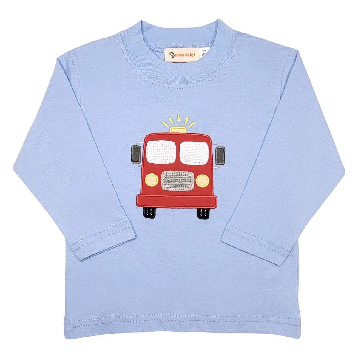 Luigi Front View Firetruck T-Shirt