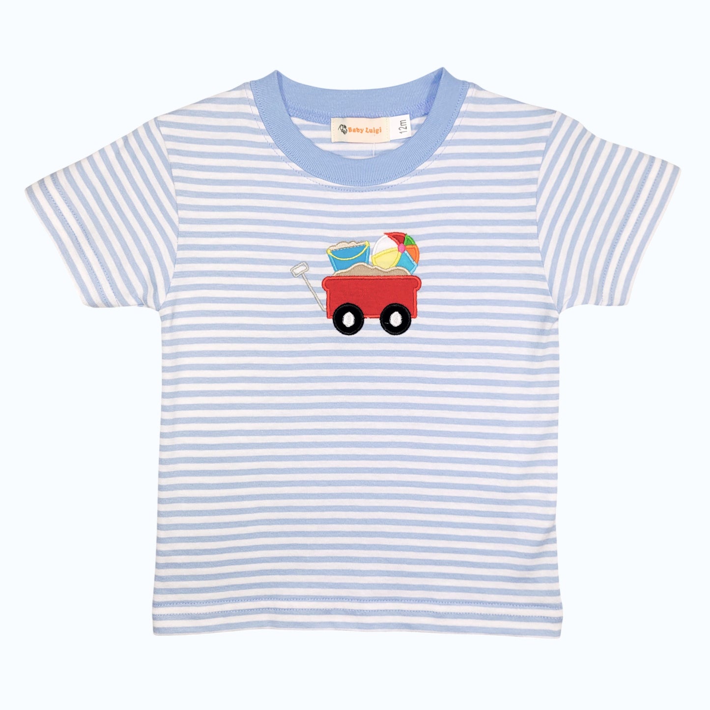 Luigi Striped Beach Wagon T-Shirt