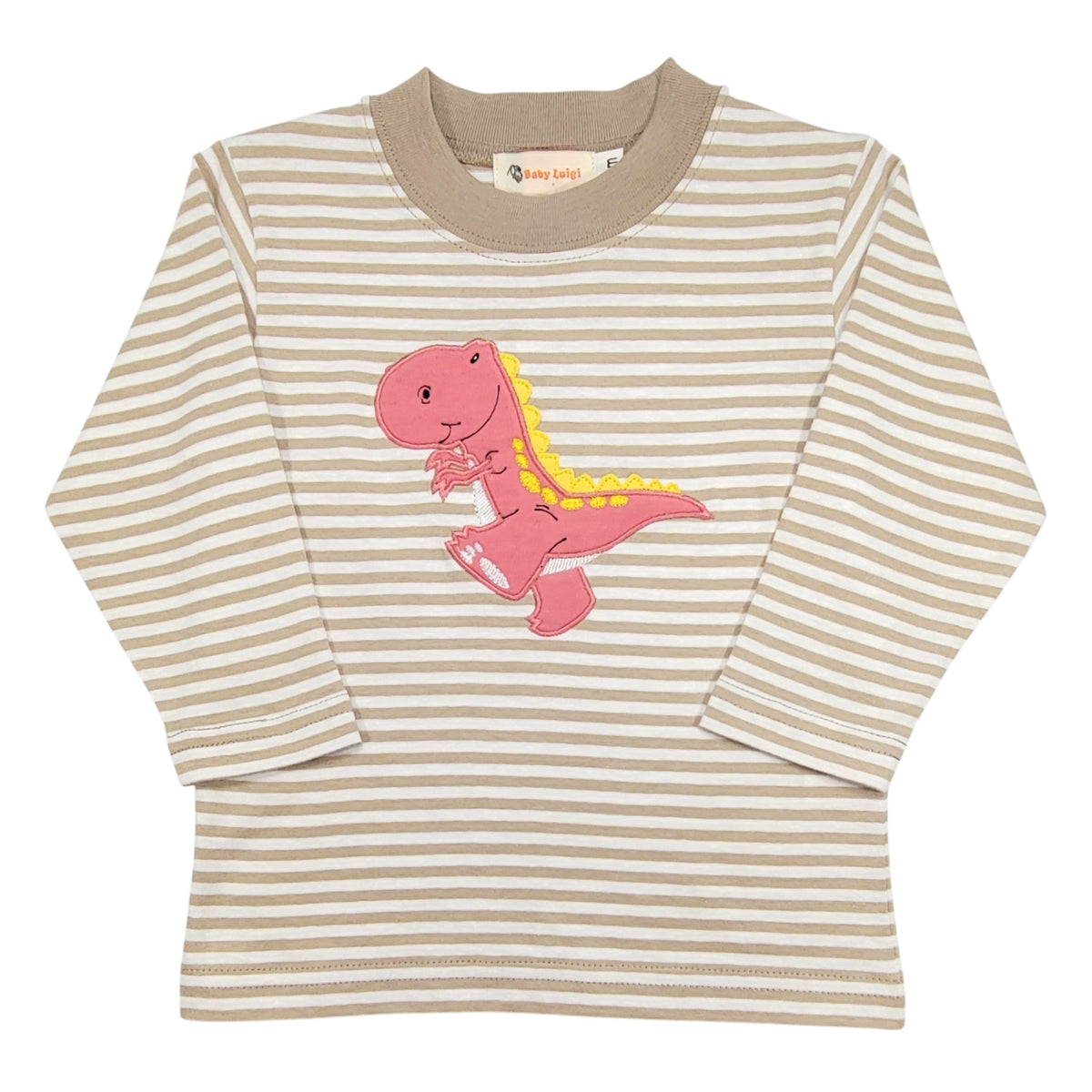 Luigi Stripe T-Rex T-Shirt