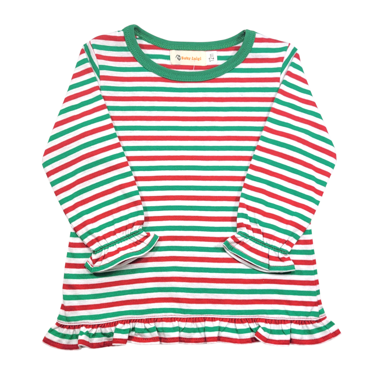 Luigi Striped Holiday Swingtop