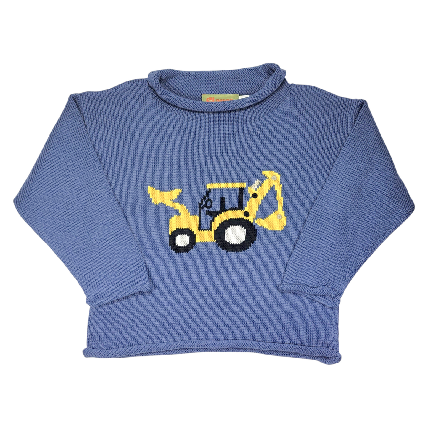 Luigi Backhoe Roll Neck Sweater