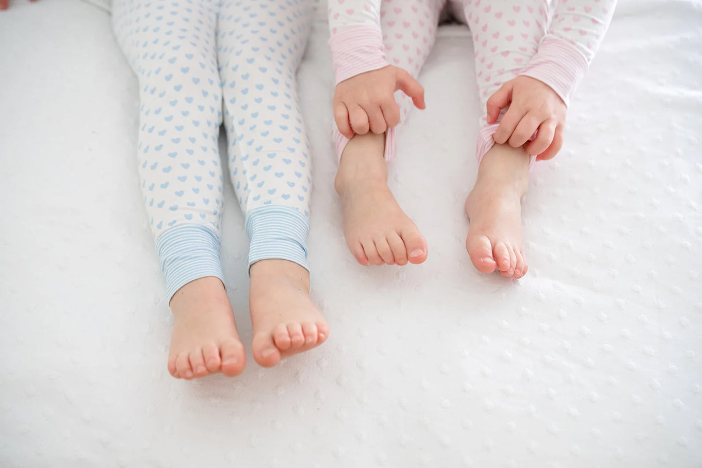The Uptown Baby Heart & Stripes Pajama Set