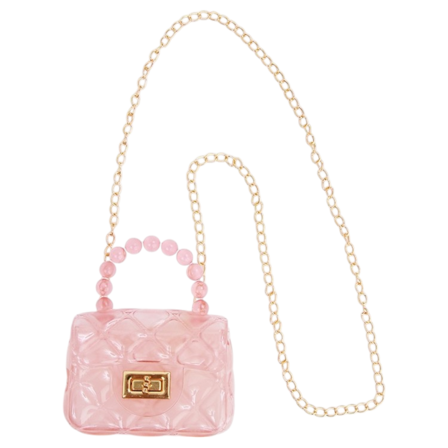 Sparkle Sisters Clear Jelly Purse