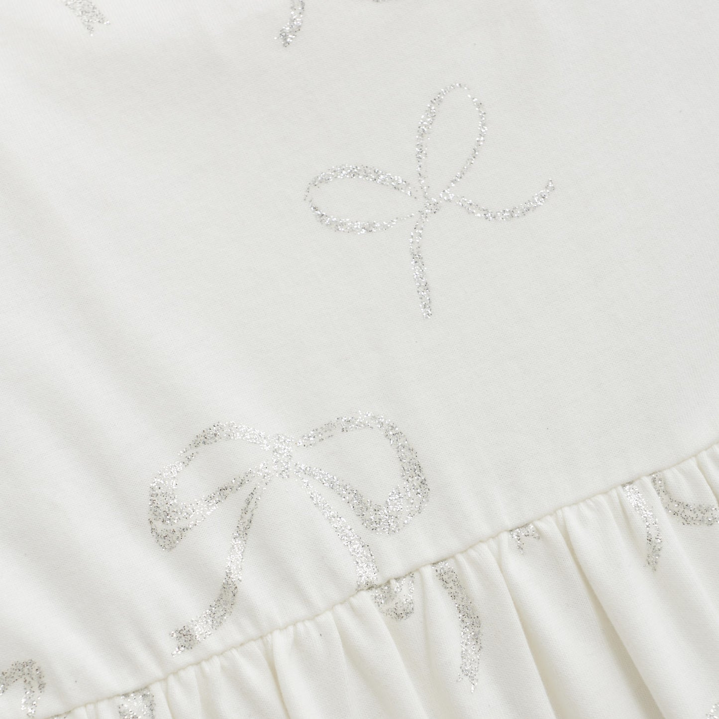 Creamie Bow Jersey Dress