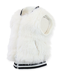 Widgeon Varsity Fur Shag Vest