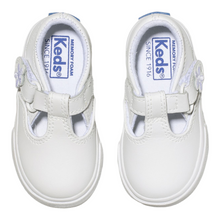 Load image into Gallery viewer, Keds Daphne T-Strap Leather Sneaker