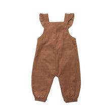 Load image into Gallery viewer, Angel Dear Argan Oil Corduroy Ruffle Overalls