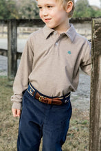 Load image into Gallery viewer, Bailey Boys Long Sleeve Harry Polo