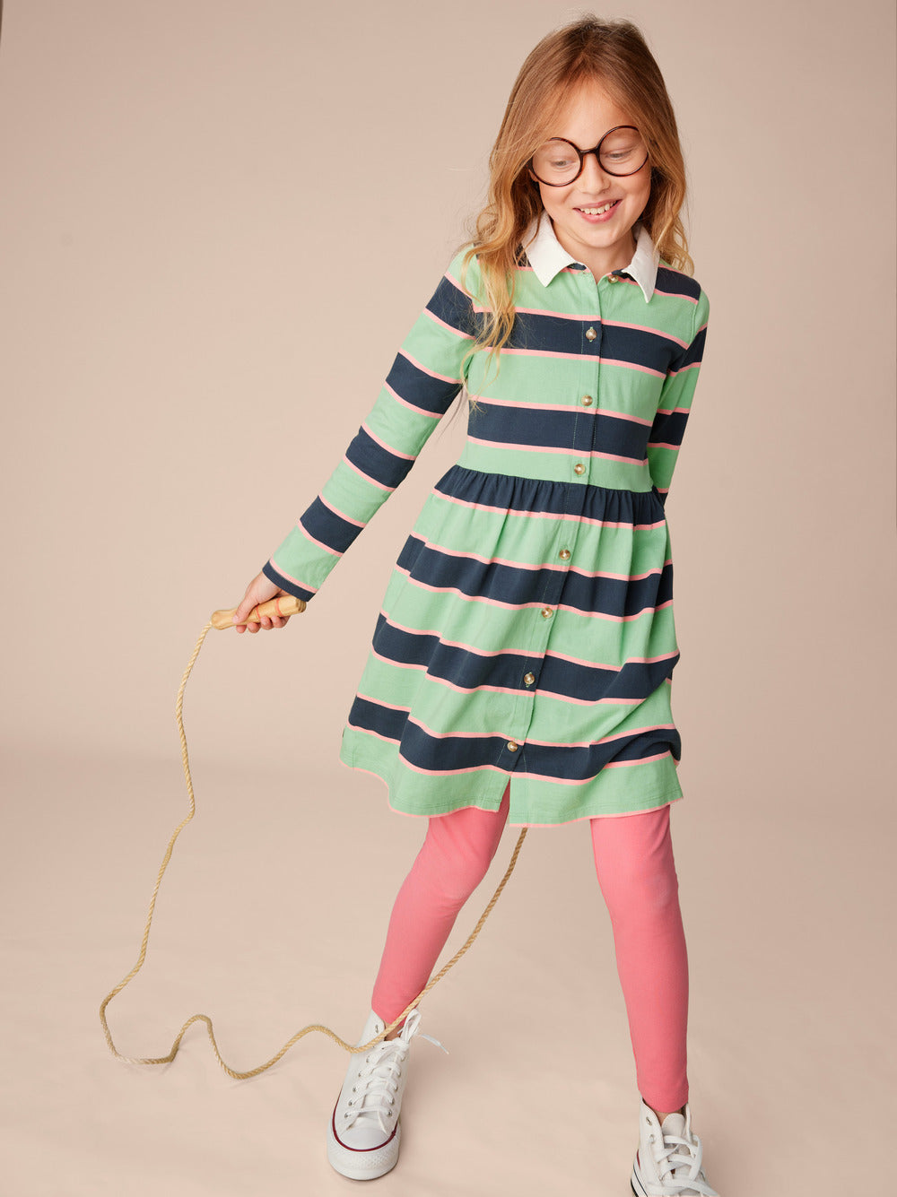 Tea Rugby Shirtdress