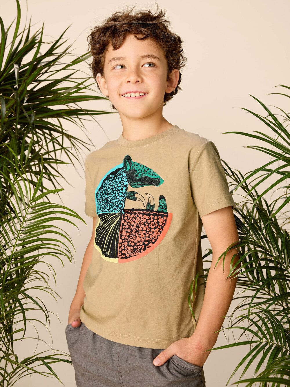 Tea Armadillo Graphic TEE