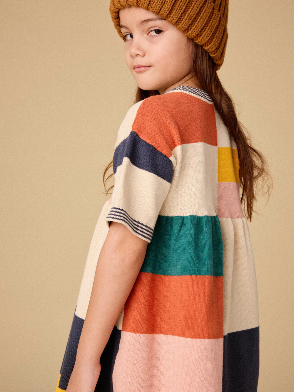 Tea Colorblock Sweater Dress