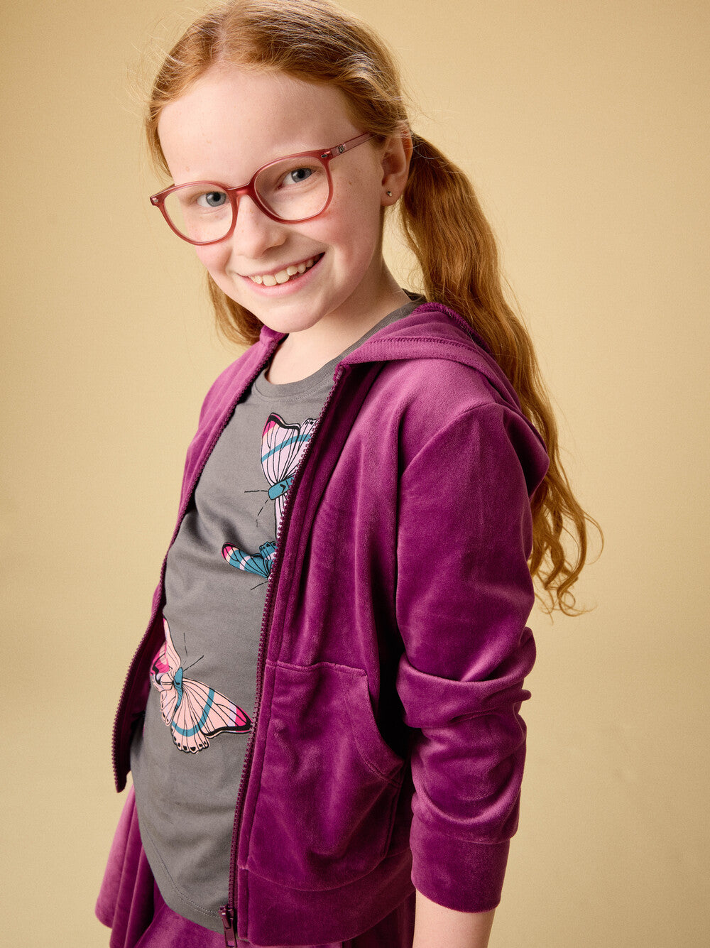 Tea Collection Butterflies Graphic T-Shirt