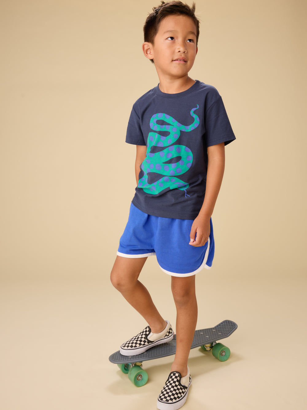 Tea Sporty Ringer Shorts
