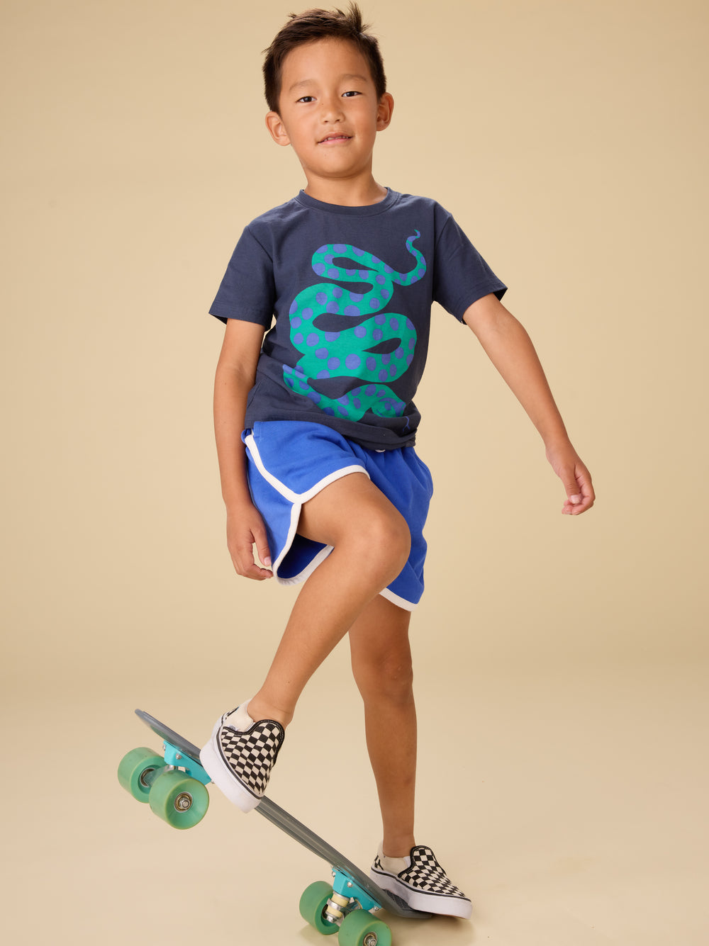 Tea Sporty Ringer Shorts