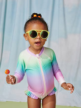 Load image into Gallery viewer, Tea Rash Guard Baby Swimsuit